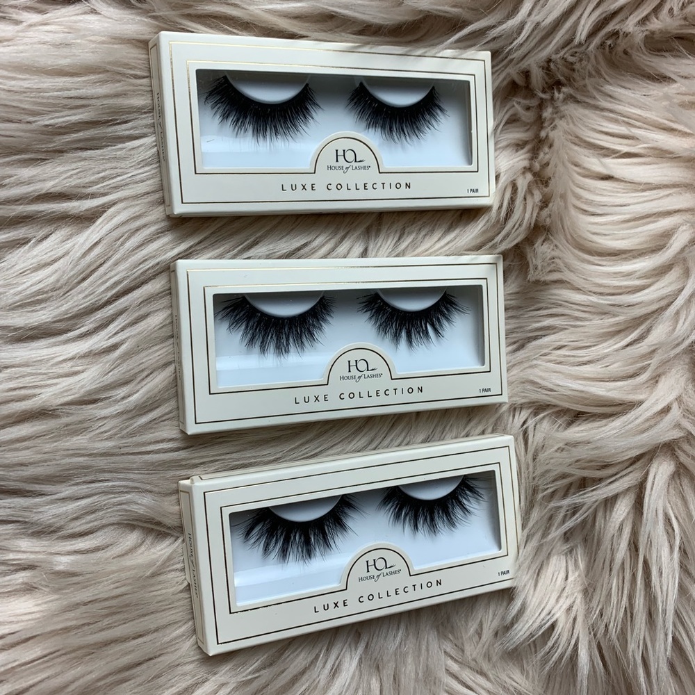 3 lovely pairs of House of Lashes false eyelashes